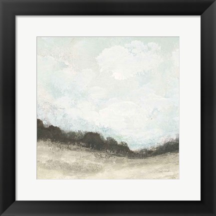 Framed In the Field Square II Neutral Print