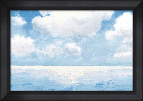 Framed Sparkling Sea Print