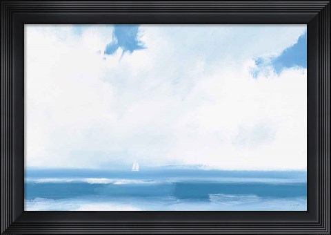 Framed Oceanview Sail Print