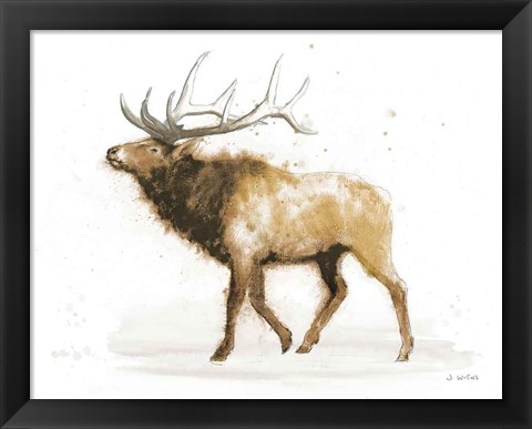 Framed Elk v.2 Full Print