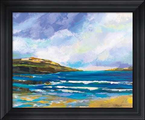 Framed Two Islands Print