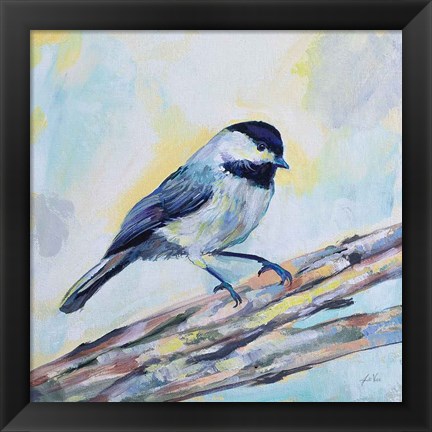 Framed Chickadee Print