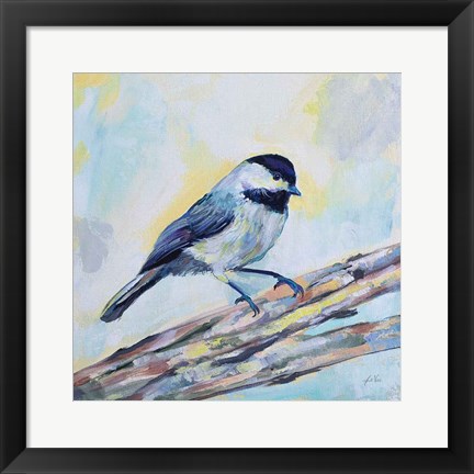 Framed Chickadee Print