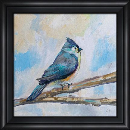 Framed Titmouse Print