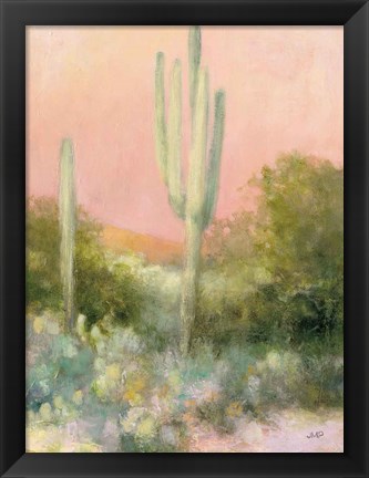 Framed Sunrise Desert II Print