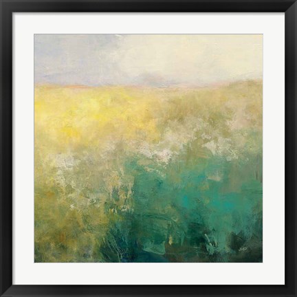 Framed Meadow Abstract Print