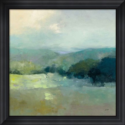 Framed Misty Valley Print