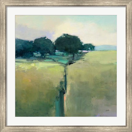 Framed Scenic Meadow Print