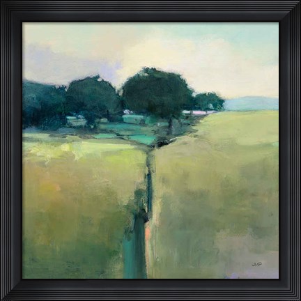 Framed Scenic Meadow Print