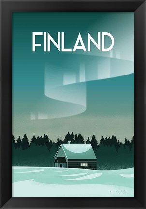 Framed Finland I Print