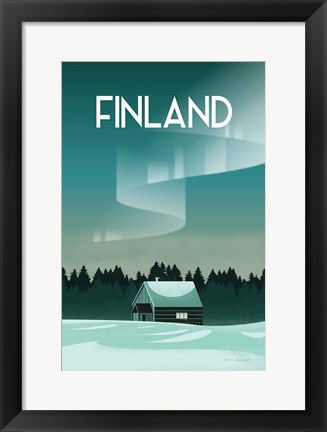 Framed Finland I Print