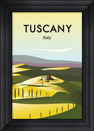 Framed Tuscany Print