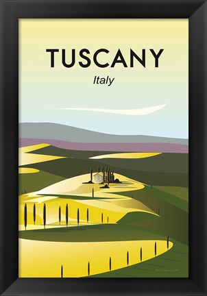 Framed Tuscany Print