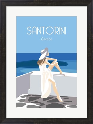 Framed Santori Print