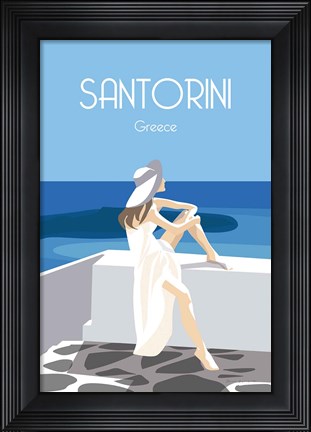 Framed Santori Print