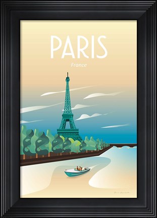 Framed Paris Print