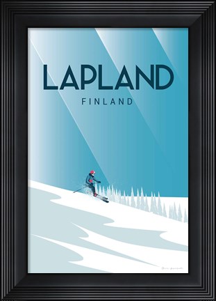Framed Lapland Print