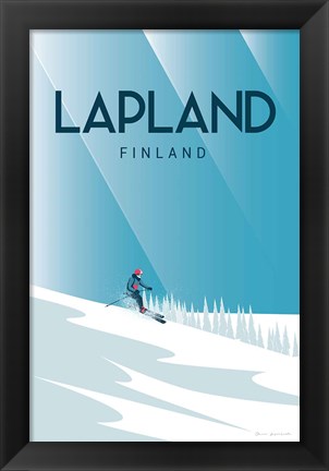 Framed Lapland Print