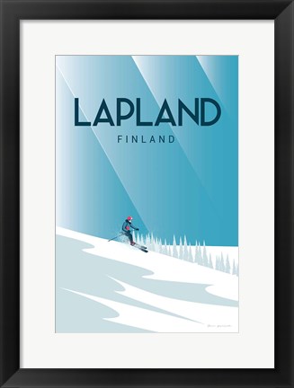 Framed Lapland Print