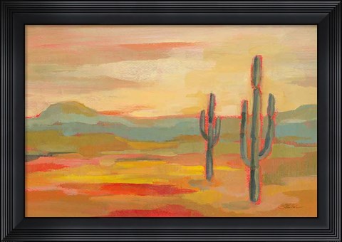 Framed Desert Saguaro Print