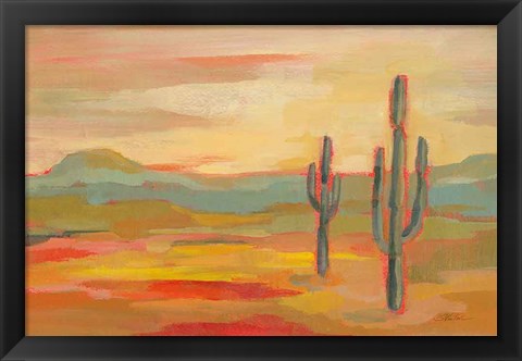 Framed Desert Saguaro Print