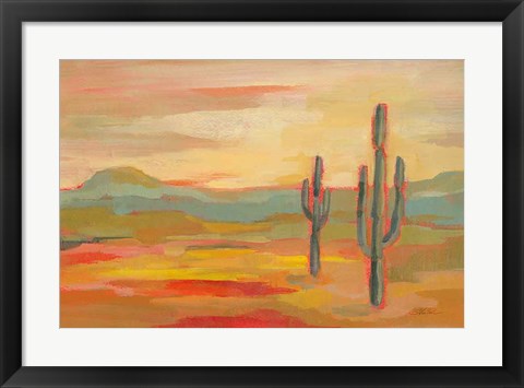 Framed Desert Saguaro Print