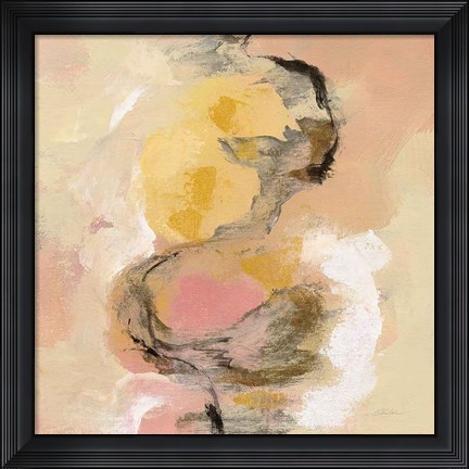Framed Peony Aroma I Print