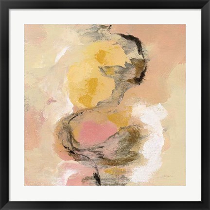 Framed Peony Aroma I Print