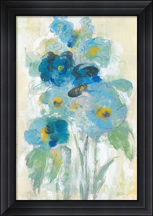 Framed Loose Bouquet II Print