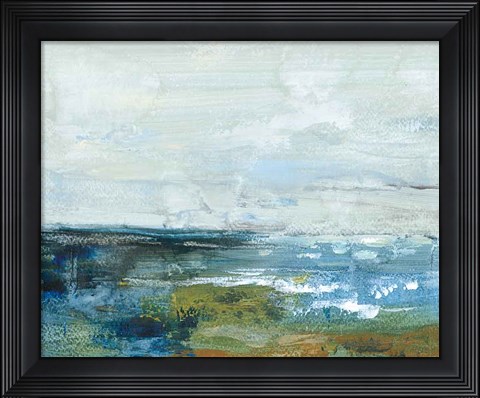 Framed Morning Seascape Print