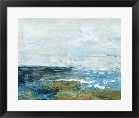 Framed Morning Seascape Print