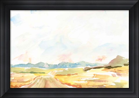 Framed Road to Bountiful Print