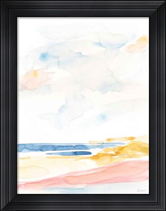 Framed Pink Sands II Print