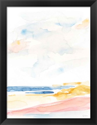 Framed Pink Sands II Print