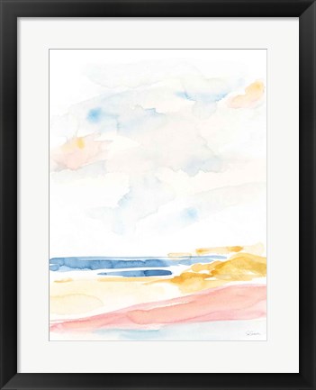 Framed Pink Sands II Print