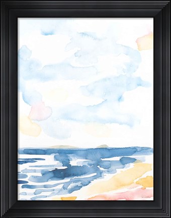 Framed Pink Sands I Print