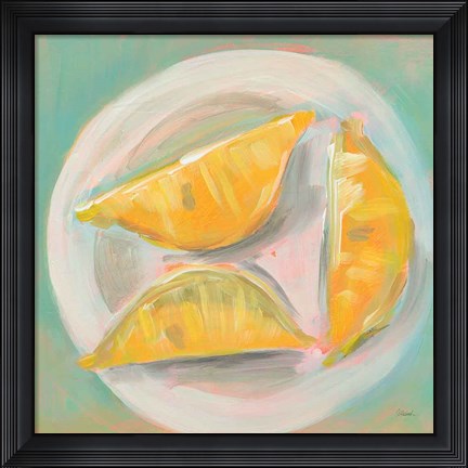 Framed Life and Lemons II Print