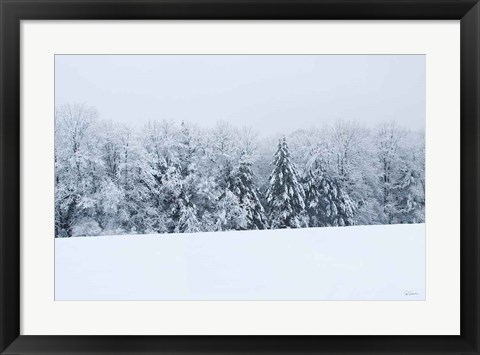 Framed Snowshoe Hill Print