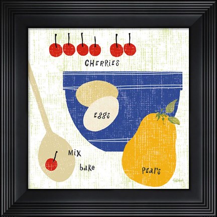 Framed Baking It I Print