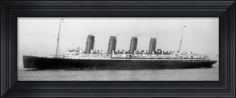 Framed Mauretania, 1907 Print