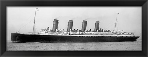 Framed Mauretania, 1907 Print