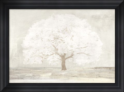 Framed Pale Tree Print