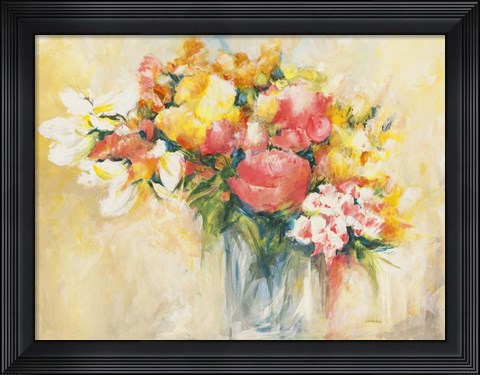 Framed Bouquet d&#39;Estate Print