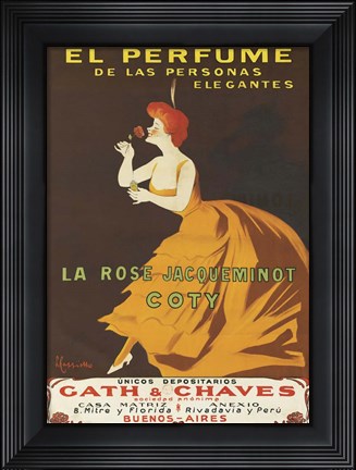 Framed Jacqueminot Print