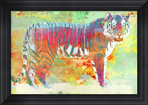 Framed Urban Jungle I Print