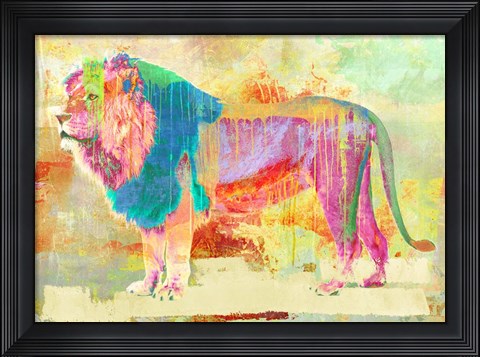 Framed Urban Savannah I Print