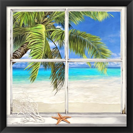 Framed Horizon Tropical l Print