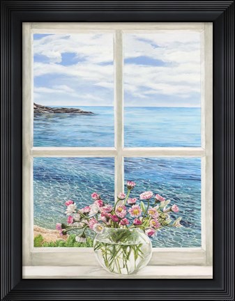 Framed Baie Mediterraneenne II Print