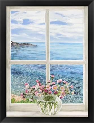 Framed Baie Mediterraneenne II Print