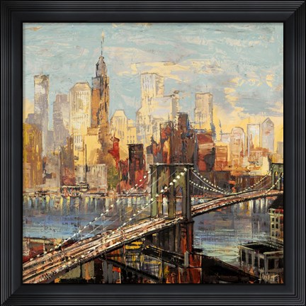 Framed Sera su Manhattan Print